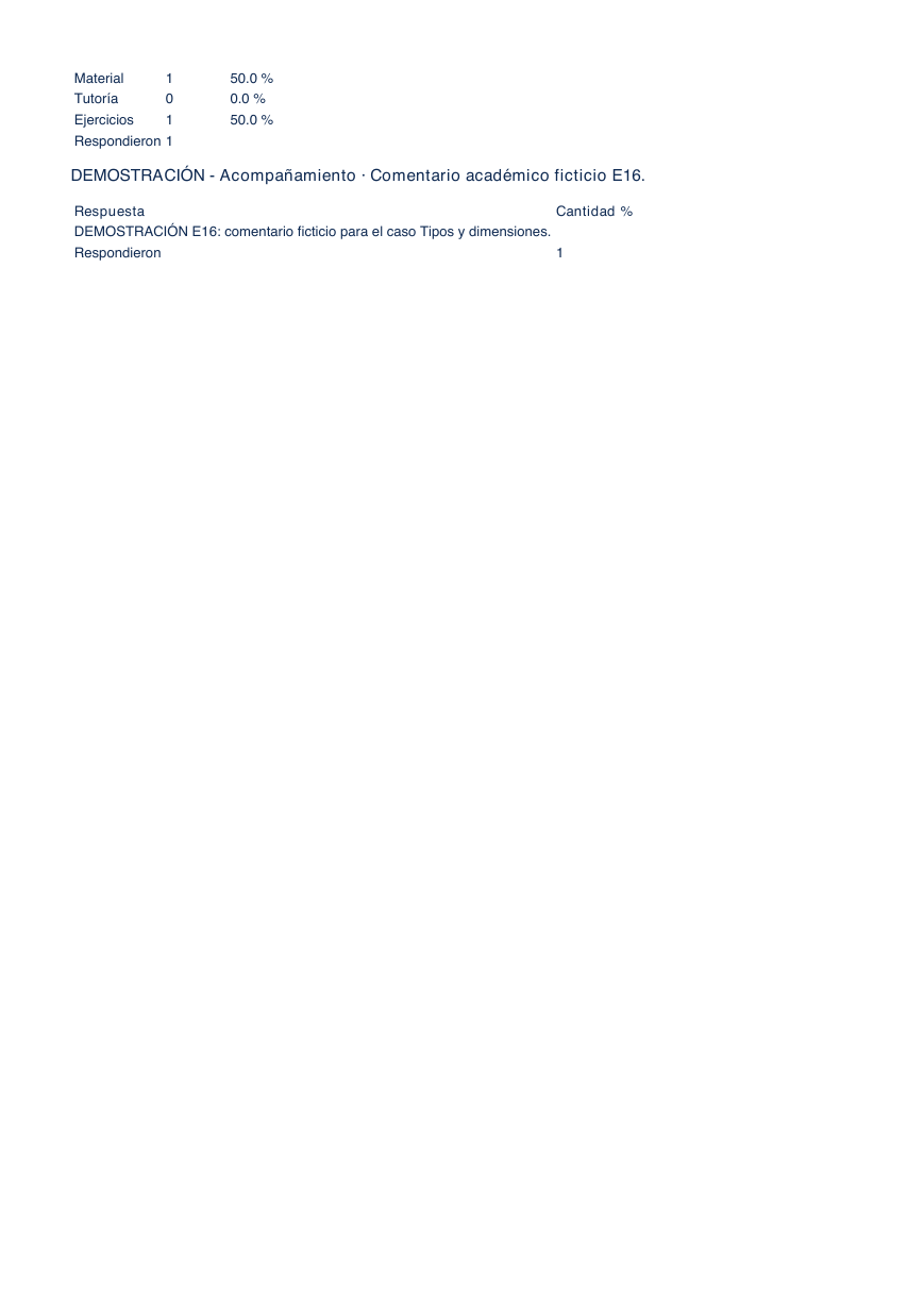 Segunda página del mismo PDF descargado: continuación de las filas y comentario del ensayo.